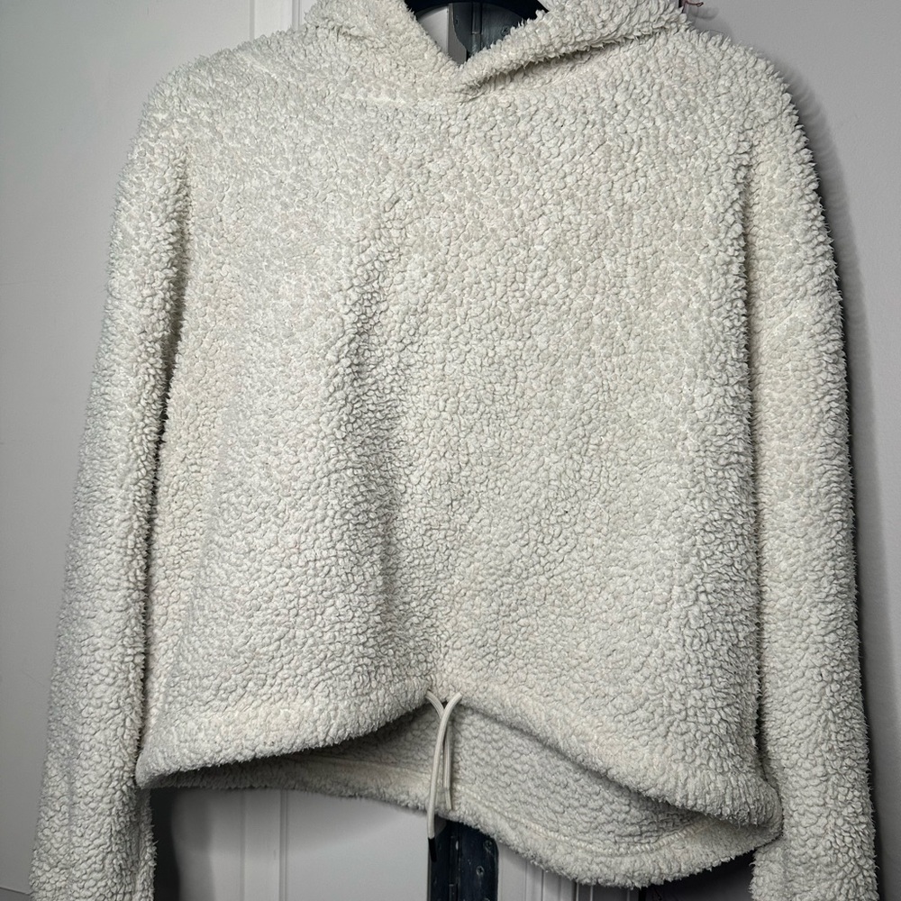 H&M Cream Sherpa Jacket